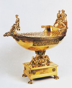 Vermeilskepp som tillhörde kejsarinnan Josephine de Beauharnais-Bonaparte (Nef de l