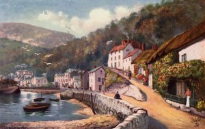 Lynmouth (färglitografi)