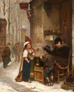 Kastanjeförsäljaren, 1870