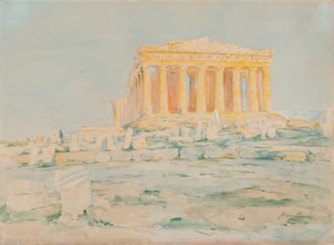 Parthenon, västra fasaden av Henry Bacon