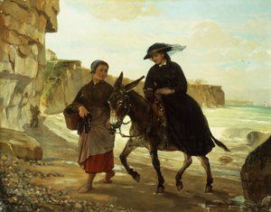Turisten och fiskaren, 1870