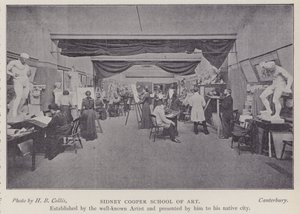 Sidney Cooper School of Art, Canterbury, Kent (s/v foto) av Henry Beauchamp Collis