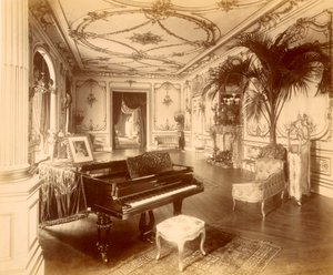 Ballroom på 17 Grosvenor Place, London, 1890. av Henry Bedford Lemere