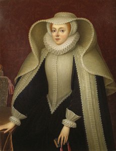 Elizabeth, Lady Hoby, född Elizabeth Cooke 1528-1609, sent 1700-tal.