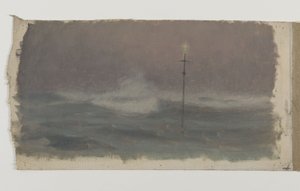 Kors och våg, Bretagne, ca 1905 (olja på duk)