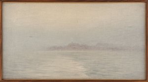 Dimma över havet, ca 1911 (olja på duk)