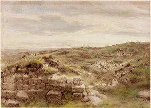 Housesteads (färg) av Henry Burdon Richardson