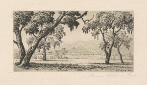Kalifornien landskap av Henry Chapman Ford