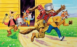 Brer Rabbit, vänner och kastruller