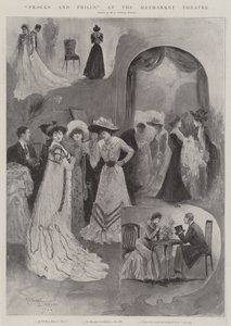 Klänningar och krusiduller, på Haymarket Theatre av Henry Charles Seppings Wright
