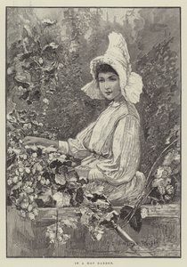 I en humleträdgård av Henry Charles Seppings Wright