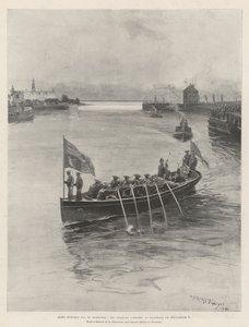 Kung Edward VII i Danmark, Hans Majestät landstigning i Helsingör den 8 september