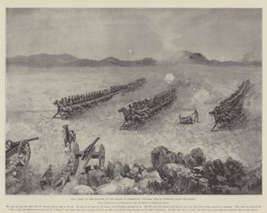 Klip Drift on the Morning of the Relief of Kimberley, General French sopar undan fienden