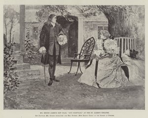 Henry James nya pjäs, Guy Domville, på St James