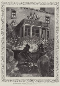 Drottningen på Irland, Hennes Majestäts besök i Sacred Heart Convent, Dublin av Henry Charles Seppings Wright