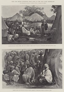 Med den brittiska expeditionen från Accra till guldkustens inland av Henry Charles Seppings Wright