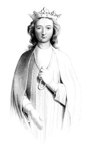 Eleanor av Kastilien 1241-1290, 1851. av Henry Colburn