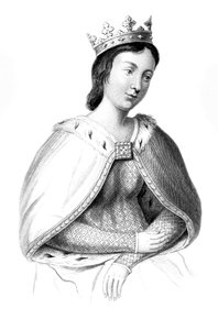 Eleanora av Provence c1223-1291, 1851. av Henry Colburn