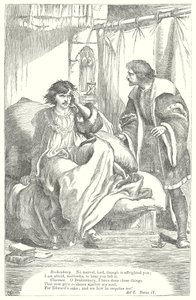 Kung Rikard III (gravyr) av Henry Courtney (after) Selous