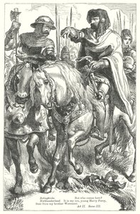 Kung Rikard II (gravyr) av Henry Courtney (after) Selous