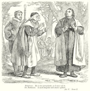 Kärlekens förlorade arbete (gravyr) av Henry Courtney (after) Selous