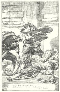 Othello (gravyr) av Henry Courtney (after) Selous
