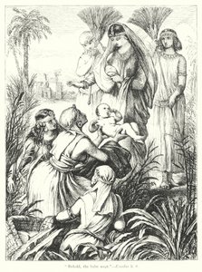 Fyndet av Moses (gravyr)