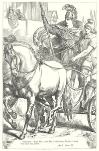Troilus och Cressida (gravyr) av Henry Courtney (after) Selous