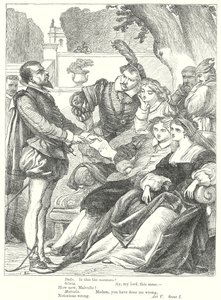 Trettondagsafton (gravyr) av Henry Courtney (after) Selous