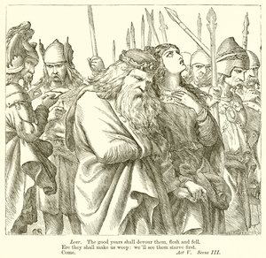 Kung Lear av Henry Courtney Selous