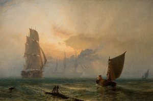 Englands träväggar, 1856.