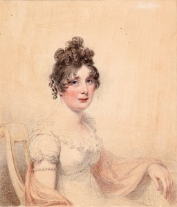 Lady Juliana Saint Aubyn (1769-1856) av Henry Edridge