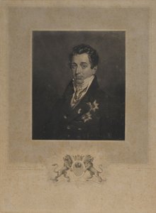 Porträtt av Kyrill Alexandrovich Naryshkin 1786-1838 av Henry Edward Dawe