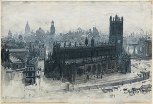 Manchester från Grammar School av Henry Edward Tidmarsh