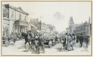 första maj, Oxford Street av Henry Edward Tidmarsh