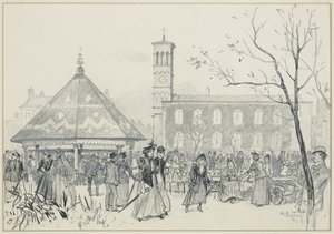 Lördag eftermiddag i Ardwick Green av Henry Edward Tidmarsh