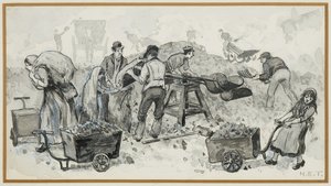Säljer cola på gasverket av Henry Edward Tidmarsh