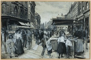 Den gamla marknadsplatsen av Henry Edward Tidmarsh