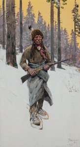 Ett ögonblick av spänning av Henry Farny