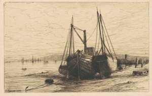 På New York Bay av Henry Farrer