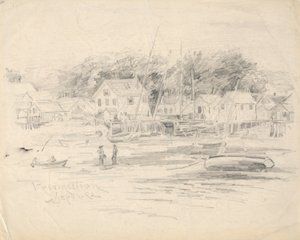 Utsikt över Provincetown av Henry Farrer