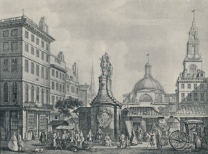Aktiemarknaden, 1738, 1920 av Henry Fletcher