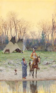 Indian till häst, 1899