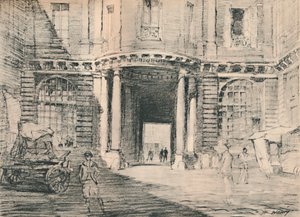 Dubbelkantad med övergivna palats, c1927, 1927