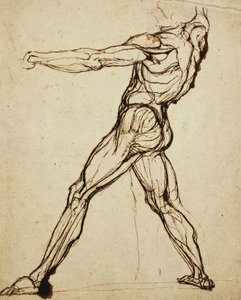 Ett nakenkastande, av Johann Heinrich Füssli