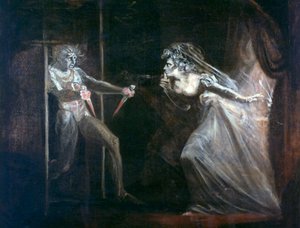 Lady Macbeth Seizing the Daggers, utställd 1812