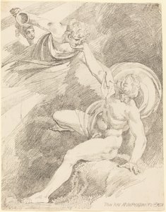 Våldtäkten av Ganymedes av Johann Heinrich Füssli