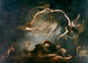 The Shepherds Dream, från Paradise Lost, 1793