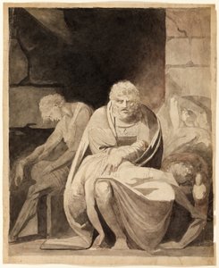 Ugolino och hans söner svälter ihjäl i tornet