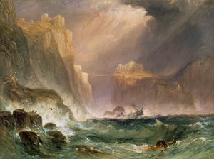 Carrick-y-Rede, Antrims kust